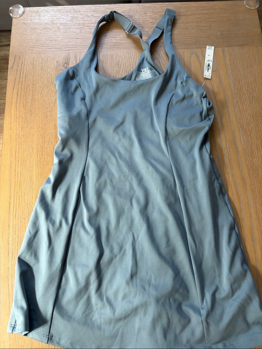 Victoria secret athletic Dress with Adjustable Straps and built in shorts